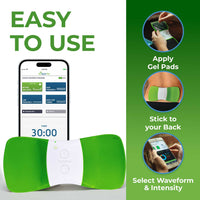 WiTouch Pro TENS Unit for Back Pain Relief